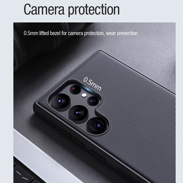 خرید قاب ضد ضربه مگنتی نیلکین Samsung Galaxy S22 Ultra مدل Super Frosted Shield Pro Magnetic