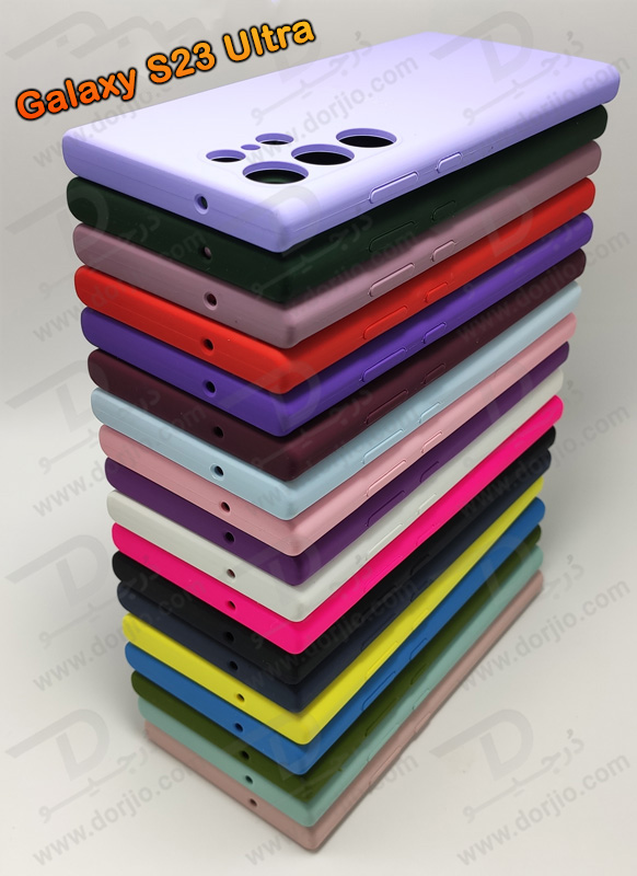 خرید قاب محافظ سیلیکونی اصلی Samsung Galaxy S23 Ultra