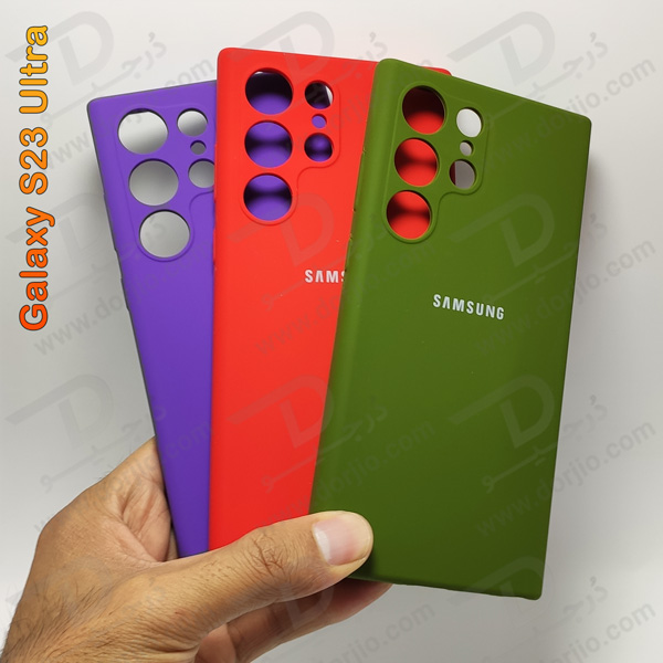 خرید قاب محافظ سیلیکونی اصلی Samsung Galaxy S23 Ultra