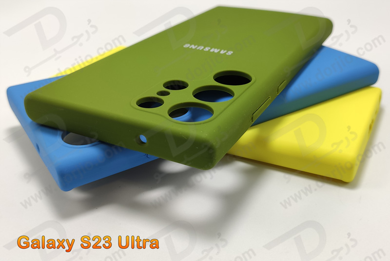 خرید قاب محافظ سیلیکونی اصلی Samsung Galaxy S23 Ultra