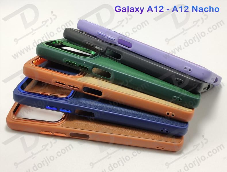 خرید قاب چرمی Samsung Galaxy A12 - A12 Nacho مارک PULOKA