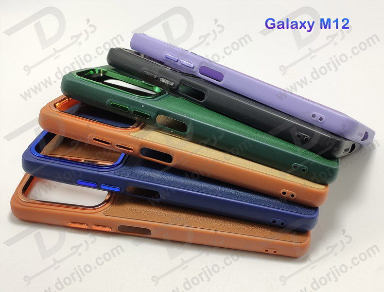 خرید قاب چرمی Samsung Galaxy M12 مارک PULOKA