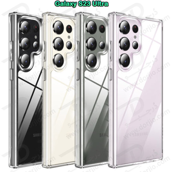 خرید کریستال کاور شفاف Samsung Galaxy S23 Ultra مارک Berlia