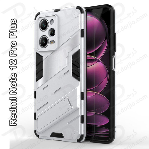 خرید گارد ضد ضربه استند دار Xiaomi Redmi Note 12 Pro Plus مارک BIBERCAS