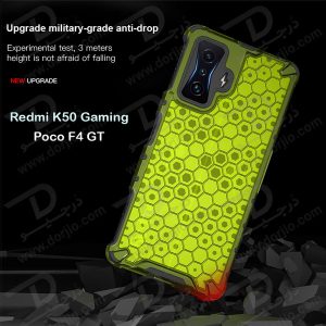 خرید گارد ضد ضربه هیبریدی Xiaomi Redmi K50 Gaming مدل Honeycomb