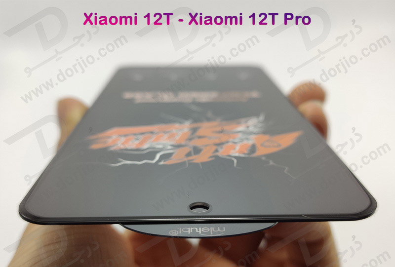 خرید گلس شیشه ای Xiaomi 12T Pro مارک Mietubl مدل Anti-Static Dustproof