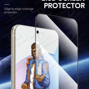 خرید گلس شیشه ای دور چسب Samsung Galaxy S23 Plus مارک Green Lion