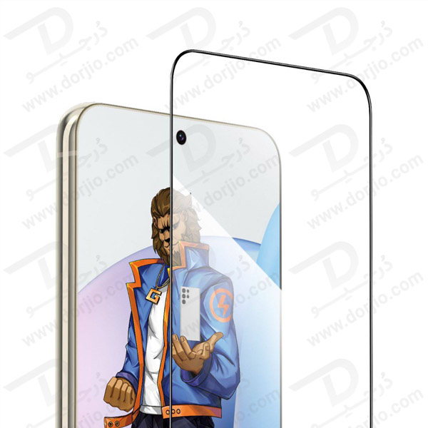 خرید گلس شیشه ای دور چسب Samsung Galaxy S23 مارک Green Lion