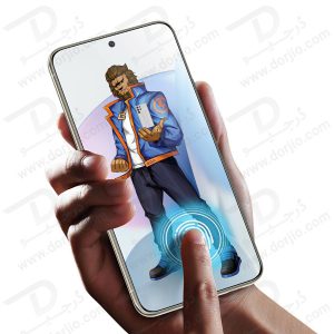 خرید گلس شیشه ای فول چسب Samsung Galaxy S22 Plus مارک Green Lion