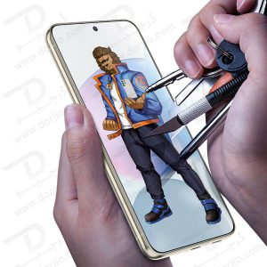 خرید گلس شیشه ای فول چسب Samsung Galaxy S23 مارک Green Lion