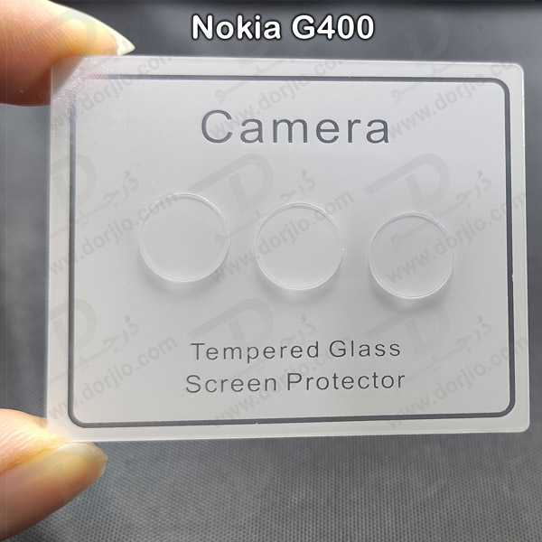 خرید گلس لنز شیشه‌ ای دوربین Nokia G400