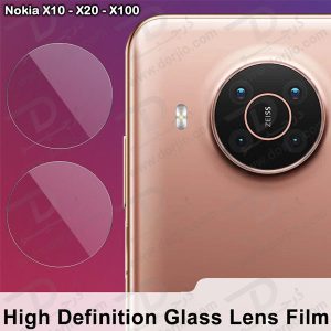 خرید گلس لنز شیشه‌ ای دوربین Nokia X10