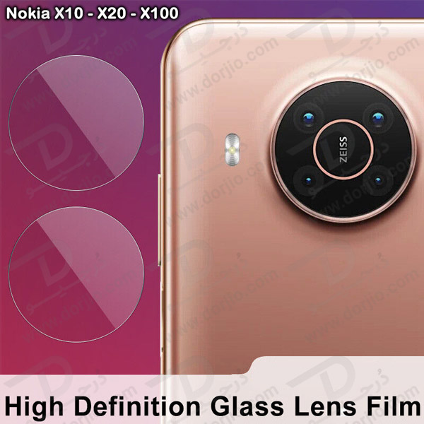 خرید گلس لنز شیشه‌ ای دوربین Nokia X100
