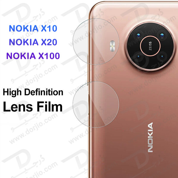خرید گلس لنز شیشه‌ ای دوربین Nokia X100