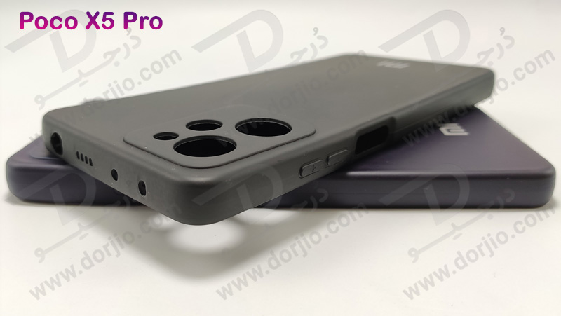 خرید قاب سیلیکونی با محافظ دوربین Xiaomi Poco X5 Pro