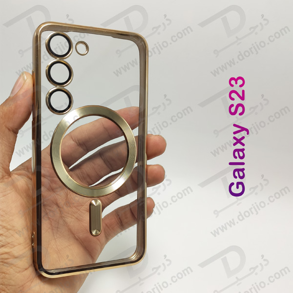 خرید قاب کریستالی مگنتی فریم رنگی Samsung Galaxy S23