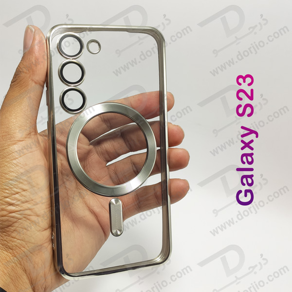 خرید قاب کریستالی مگنتی فریم رنگی Samsung Galaxy S23