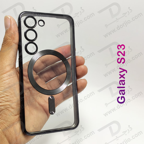 خرید قاب کریستالی مگنتی فریم رنگی Samsung Galaxy S23