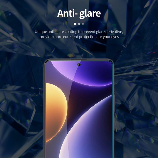 خرید محافظ صفحه نمایش شیشه ای Xiaomi Poco F5 مارک نیلکین مدل H+Pro Anti-Explosion