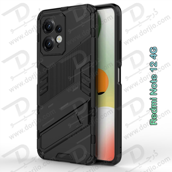 خرید گارد ضد ضربه استند دار Xiaomi Redmi Note 12 4G مارک BIBERCAS