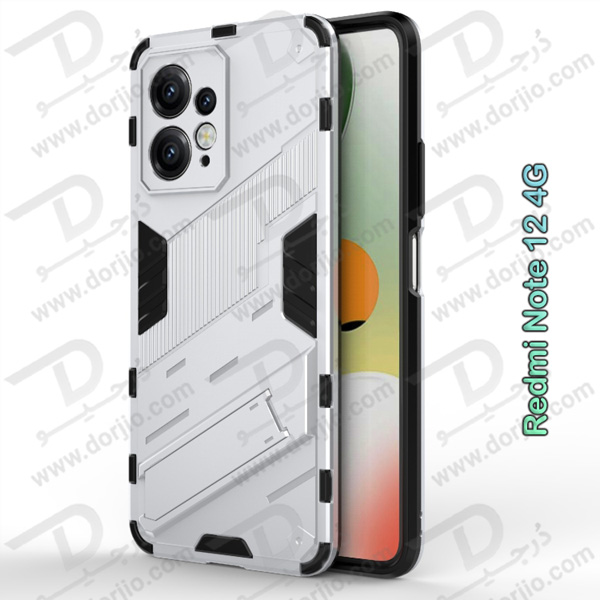 خرید گارد ضد ضربه استند دار Xiaomi Redmi Note 12 4G مارک BIBERCAS