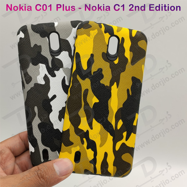 خرید گارد ژله ای طرح چریکی گوشی Nokia C01 Plus