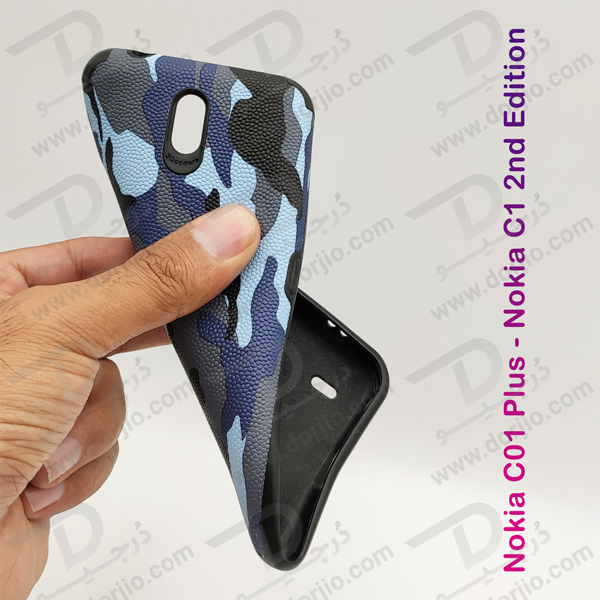 خرید گارد ژله ای طرح چریکی گوشی Nokia C01 Plus