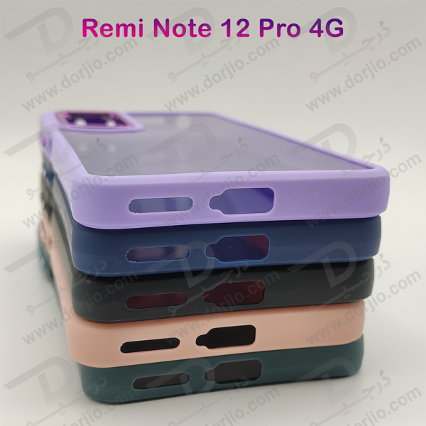 خرید گارد ژله ای نیمه شفاف Xiaomi Redmi Note 12 Pro 4G مدل New Skin