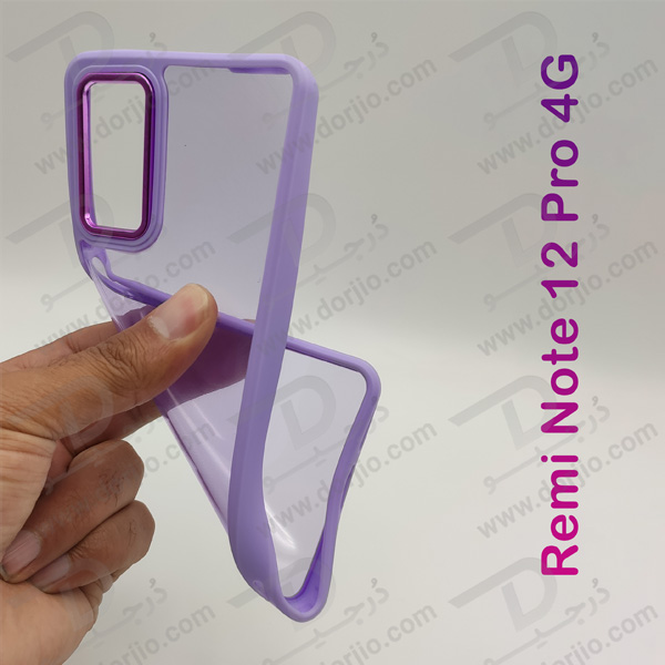 خرید گارد ژله ای نیمه شفاف Xiaomi Redmi Note 12 Pro 4G مدل New Skin