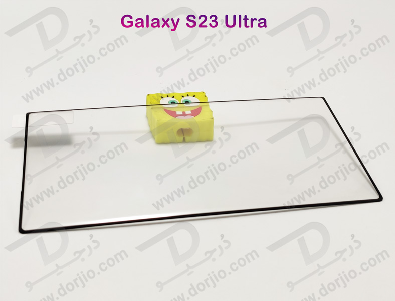 خرید گلس شفاف تمام صفحه Samsung Galaxy S23 Ultra مدل Warrior