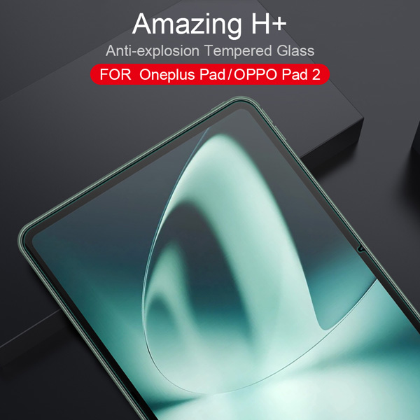 خرید گلس شیشه ای نیلکین تبلت Oppo Pad 2 مدل H+ Anti-explosion