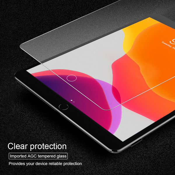 خرید گلس شیشه ای نیلکین تبلت iPad 10.2 2021 مدل H+ Anti-Explosion