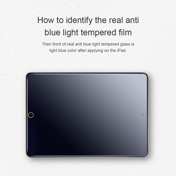 خرید گلس شیشه ای نیلکین تبلت iPad 10.2 2021 مدل V+ Anti Blue Light