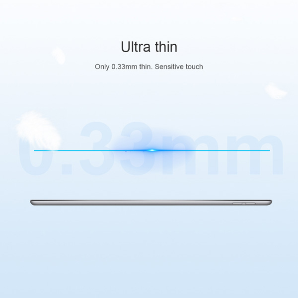 خرید گلس شیشه ای نیلکین تبلت iPad 9.7 2017 مدل V+ Anti Blue Light