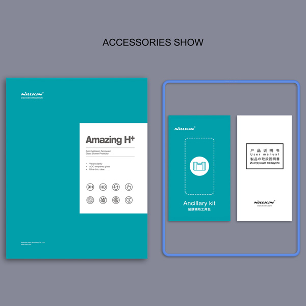 خرید گلس شیشه ای نیلکین تبلت iPad Pro 11 2018 مدل H+ Anti-Explosion