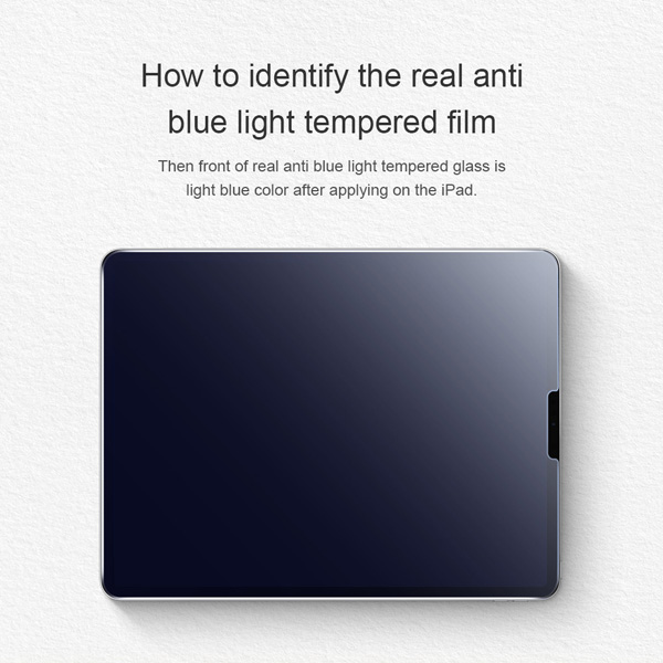 خرید گلس شیشه ای نیلکین تبلت iPad Pro 11 2021 مدل V+ Anti Blue Light