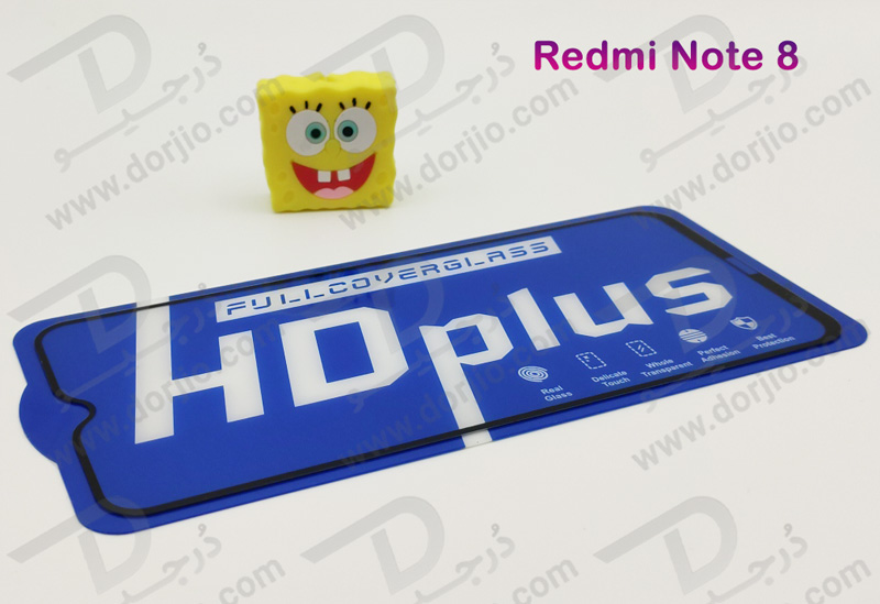 خرید گلس شیشه ای HD Plus تمام صفحه Xiaomi Redmi Note 8 مارک LITO