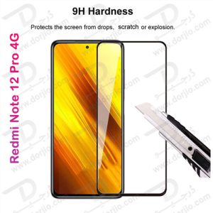 خرید گلس محافظ صفحه نمایش Xiaomi Redmi Note 12 Pro 4G مارک Grifein