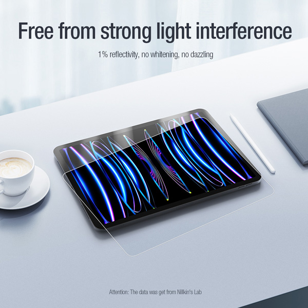 خرید برچسب صفحه نمایش تبلت iPad Air 4 مارک نیلکین مدل Pure series AR Film