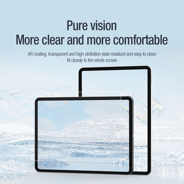 خرید برچسب صفحه نمایش تبلت iPad Pro 11 2018 مارک نیلکین مدل Pure series AR Film
