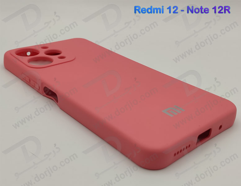 خرید قاب سیلیکونی با محافظ دوربین Xiaomi Redmi Note 12R