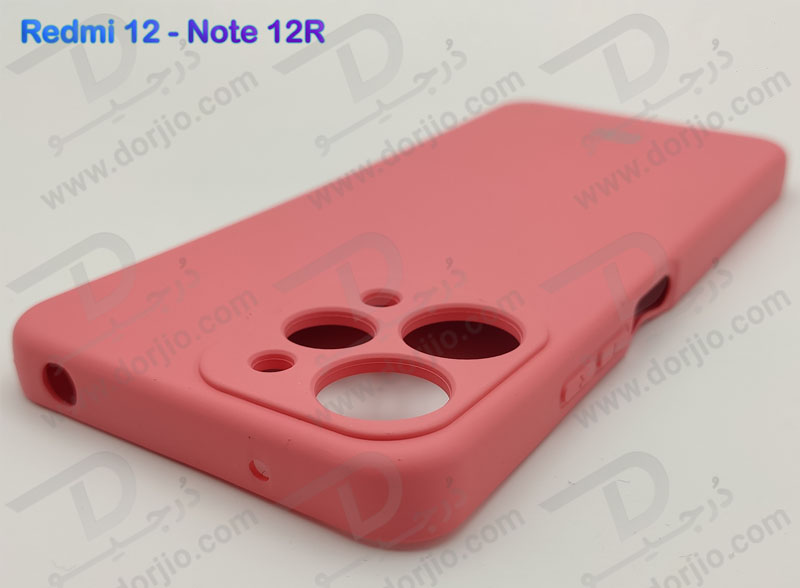 خرید قاب سیلیکونی با محافظ دوربین Xiaomi Redmi Note 12R