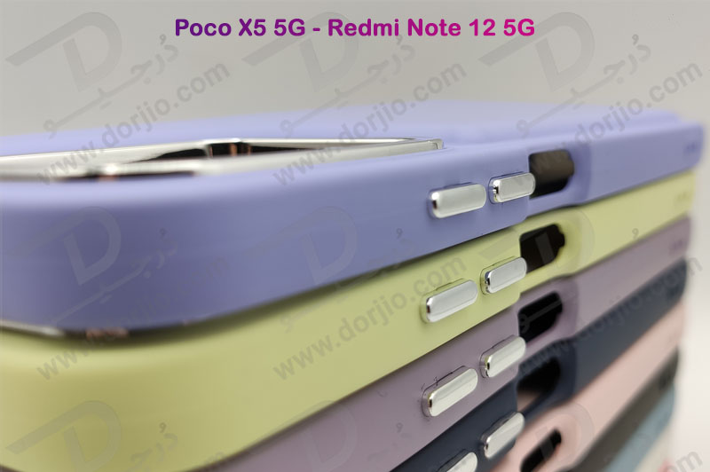 خرید قاب سیلیکونی طرح پافر Bubble Case مخصوص Xiaomi Poco X5 5G برند OMIGA