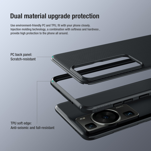 خرید قاب ضد ضربه Huawei P60 Pro مدل Super Frosted Shield Pro