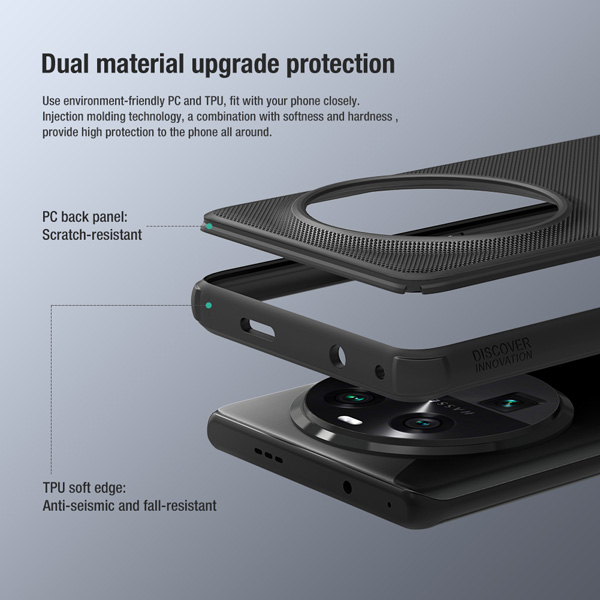 خرید قاب ضد ضربه Oppo Find X6 مدل Super Frosted Shield Pro