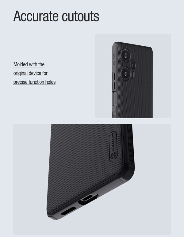 خرید قاب ضد ضربه مغناطیسی نیلکین Xiaomi Poco F5 مدل Super Frosted Shield Pro Magnetic