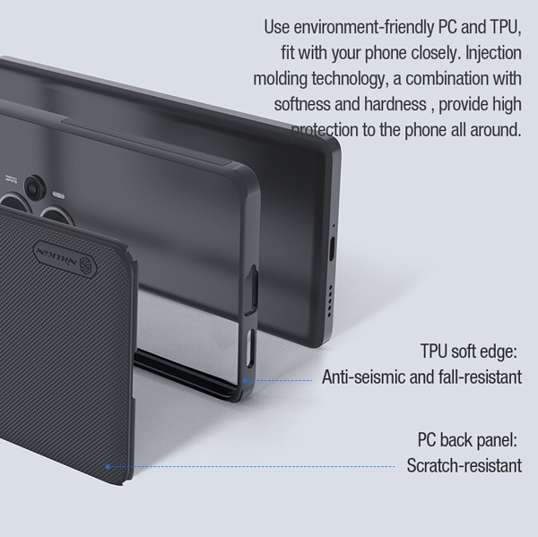 خرید قاب ضد ضربه مگنتی نیلکین Xiaomi Redmi Note 12 Turbo مدل Super Frosted Shield Pro Magnetic