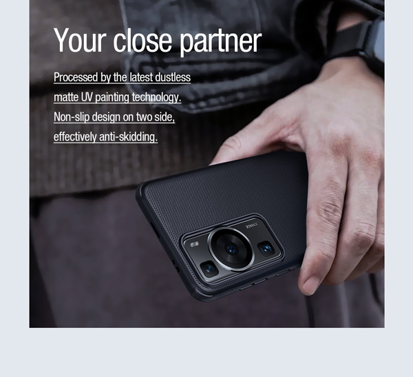 خرید قاب ضد ضربه مگنتی نیلکین Huawei P60 مدل Super Frosted Shield Pro Magnetic