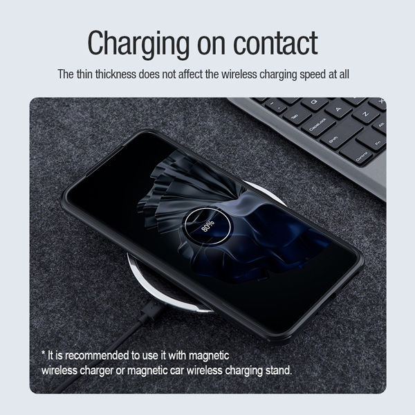 خرید قاب ضد ضربه مگنتی نیلکین Huawei P60 مدل Super Frosted Shield Pro Magnetic