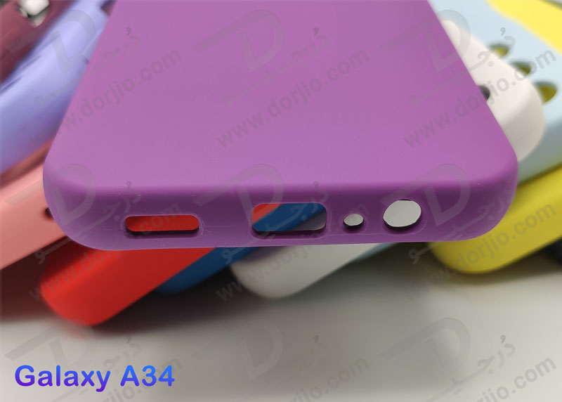 خرید قاب محافظ سیلیکونی اصلی Samsung Galaxy A34